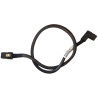 KABEL MINI SAS 2xSFF-8087 PROSTY NA KĄTOWY HP DL360e GEN8 61CM 672240-001