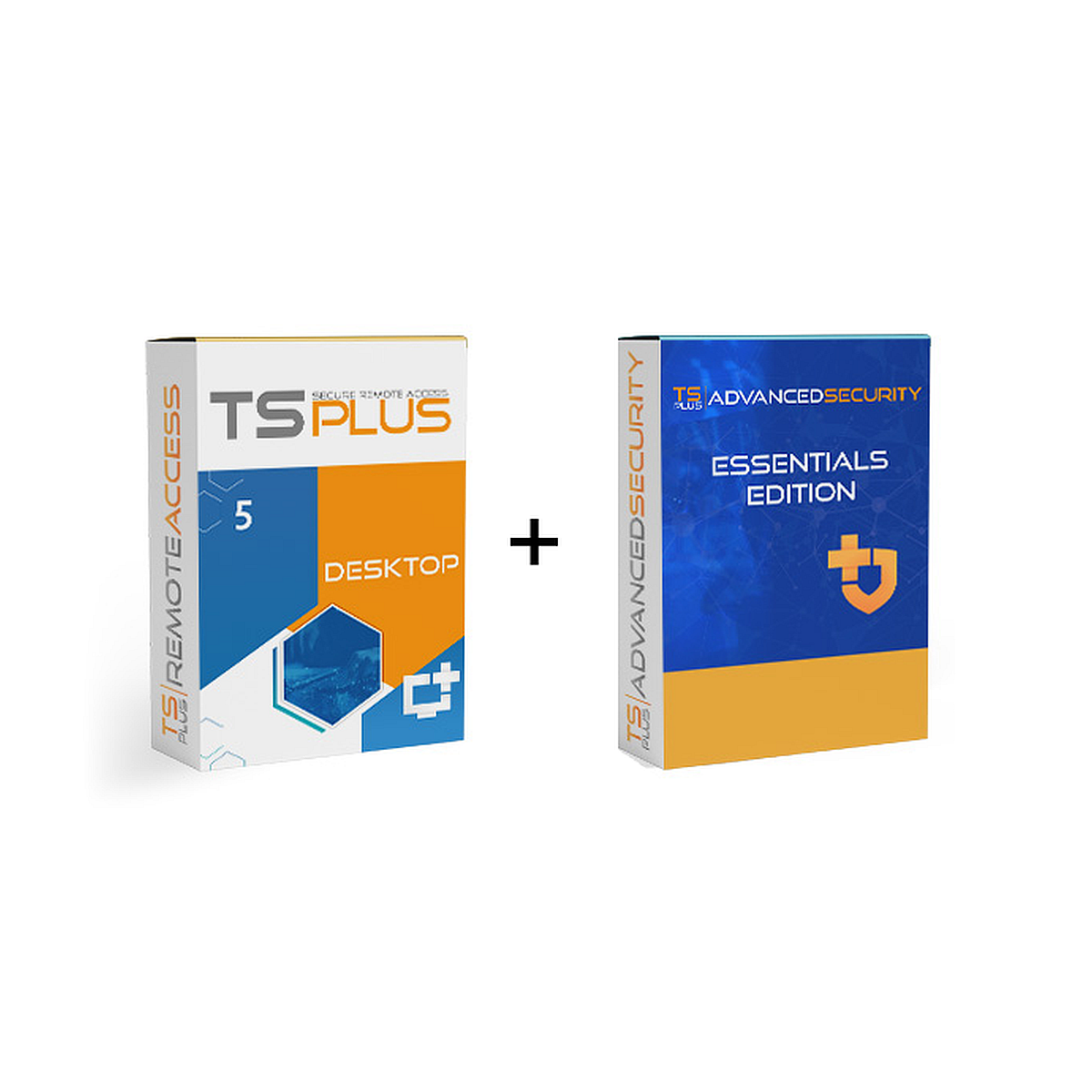 Zestaw TSplus Remote Access Desktop 10 wraz z TSplus Security Essentials