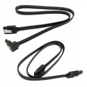NOWY KABEL GIGABYTE SATA 3 6Gbps HDD SSD 3xSATA PROSTY 1xSATA KĄTOWY 50CM