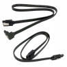 NOWY KABEL GIGABYTE SATA 3 6Gbps HDD SSD 3xSATA PROSTY 1xSATA KĄTOWY 50CM