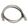 PATCHCORD RJ45 UTP CAT 5E 1M SZARY