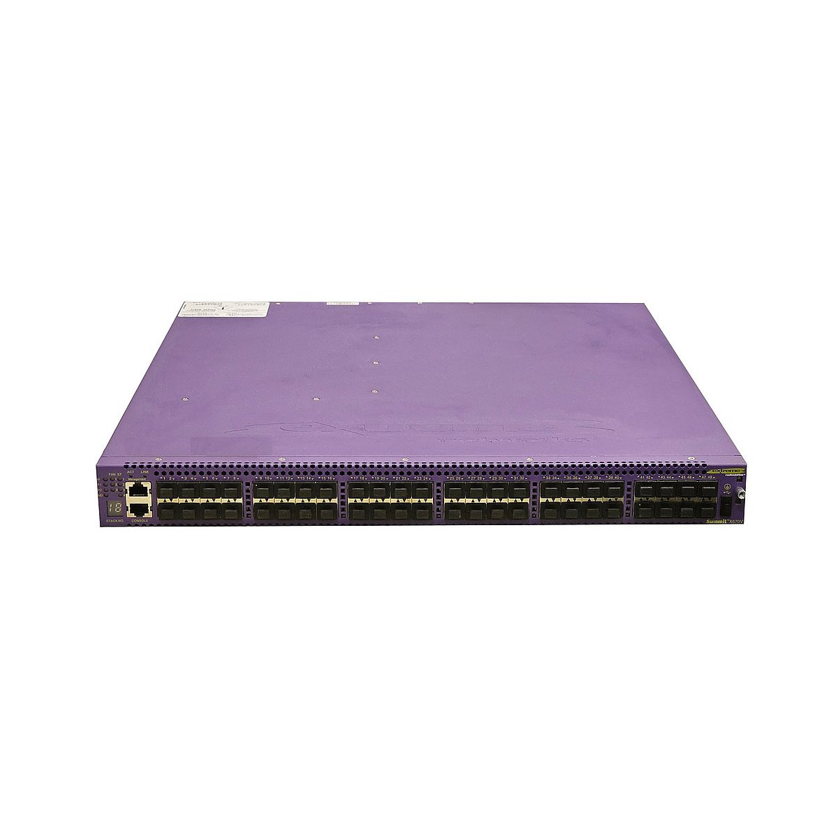 SWITCH EXTREME NETWORKS X670V-48X FB 48x10GB SFP+ 1xPSU 550W VLAN USZY SWITCH EXTREME NETWORKS X670V-48X FB 48x10GB SFP+ 1xPSU 550W VLAN USZY