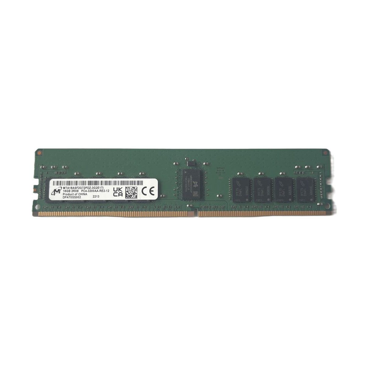 PAMIĘĆ RAM MICRON 16GB 2Rx8 PC4-3200AA ECC REG MTA18ASF2G72PDZ-3G2E1TI PAMIĘĆ RAM MICRON 16GB 2Rx8 PC4-3200AA ECC REG MTA18ASF2G72PDZ-3G2E1TI