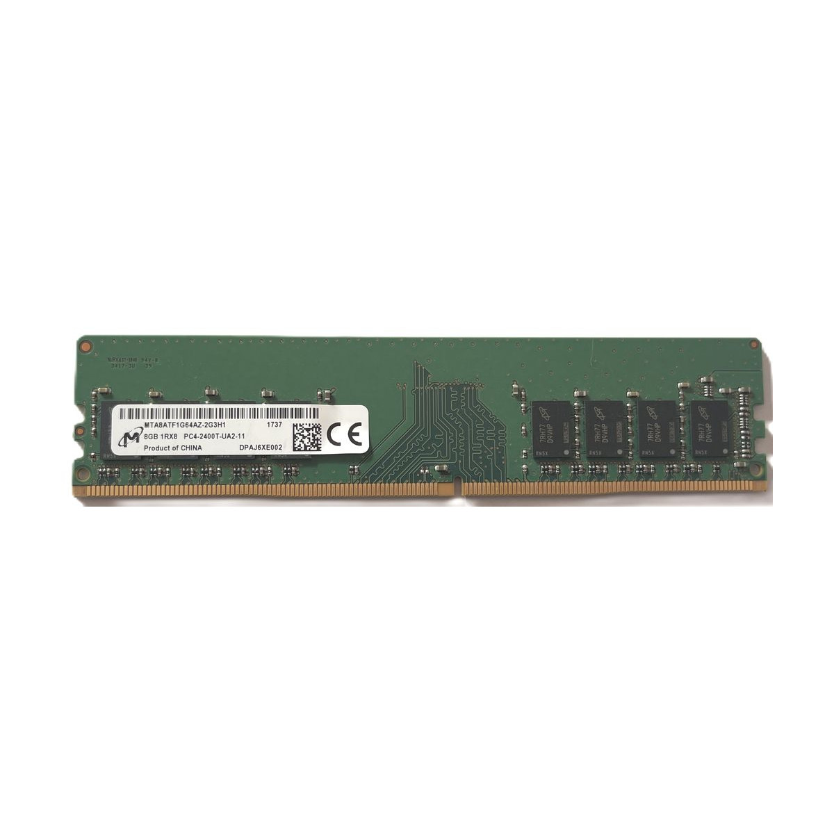 PAMIĘĆ RAM MICRON 8GB 1Rx8 PC4-2400T ECC REG MTA8ATF1G64AZ-2G3H1 PAMIĘĆ RAM MICRON 8GB 1Rx8 PC4-2400T ECC REG MTA8ATF1G64AZ-2G3H1