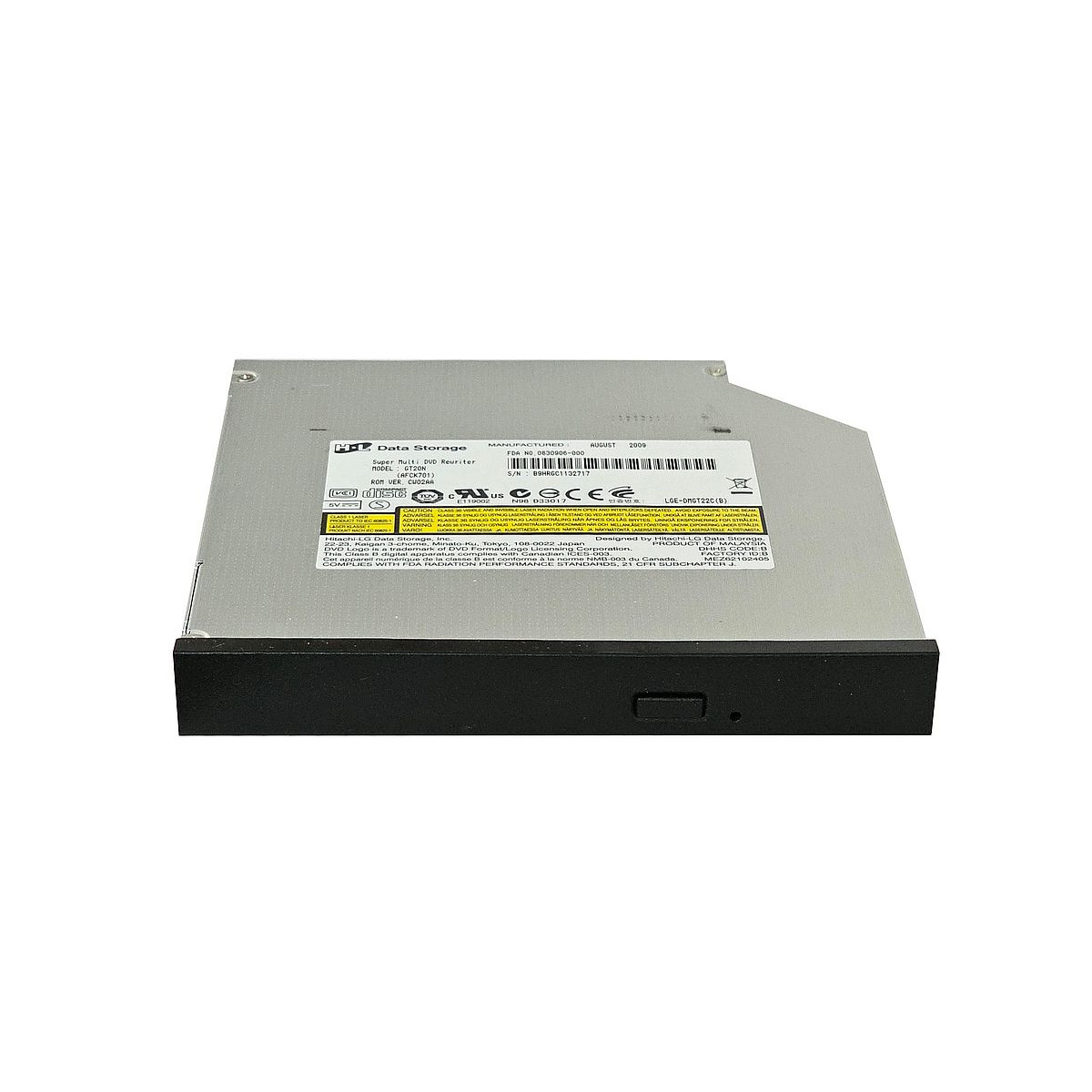 NAPED NAGRYWARKA HITACHI-LG SUPER MULTI DVD-RW SLIM GT20N NAPED NAGRYWARKA HITACHI-LG SUPER MULTI DVD-RW SLIM GT20N