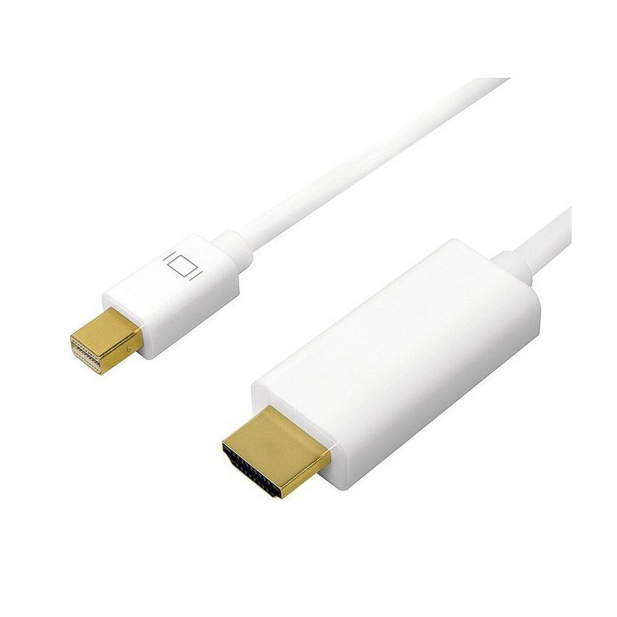 NOWY KABEL LOGILINK MINI DISPLAYPORT NA HDMI CV0124 3480x2160 4K 30Hz BIAŁY NOWY KABEL LOGILINK MINI DISPLAYPORT NA HDMI CV0124 3480x2160 4K 30Hz BIAŁY