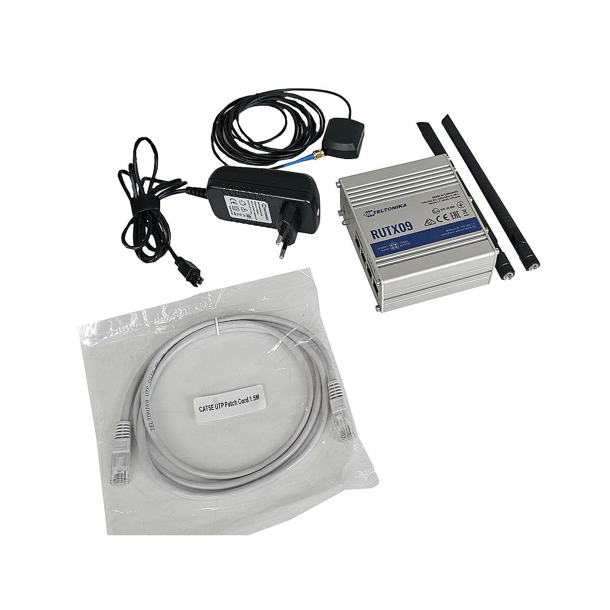 ROUTER TELTONIKA RUTX09 4G LTE CAT6 2xSIM 3xLAN 1xWAN 1GB VLAN ZASILACZ ROUTER TELTONIKA RUTX09 4G LTE CAT6 2xSIM 3xLAN 1xWAN 1GB VLAN ZASILACZ