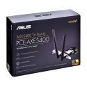 NOWA KARTA WLAN ASUS PCE-AXE5400 WiFi 6E BLUETOOTH 5.2 PCIe x1 WINDOWS 11 NOWA KARTA WLAN ASUS PCE-AXE5400 WiFi 6E BLUETOOTH 5.2 PCIe x1 WINDOWS 11
