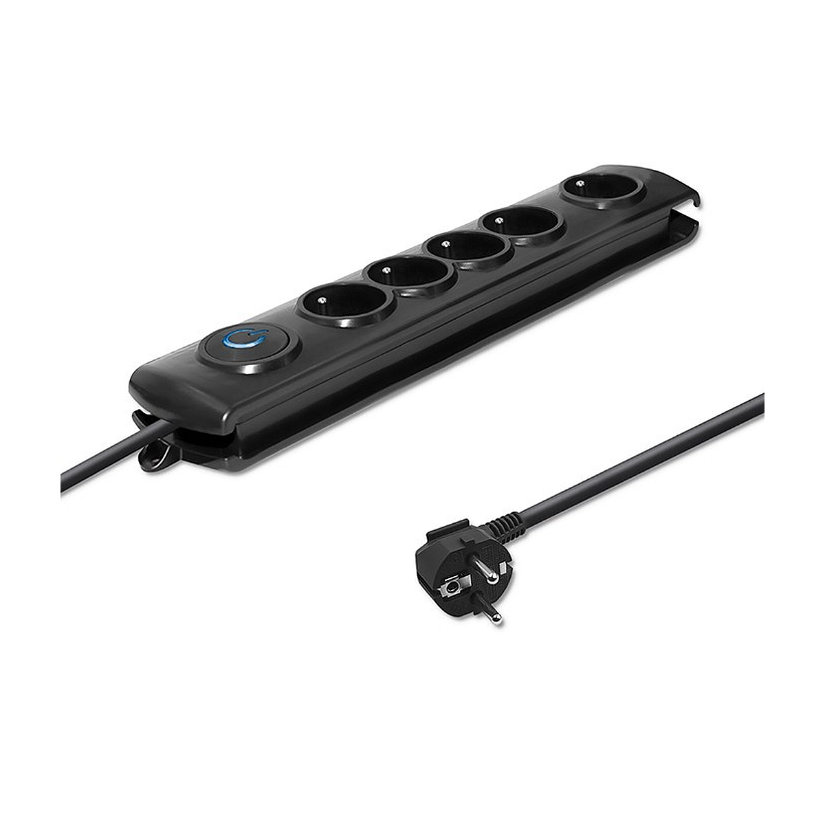 LISTWA ZASILAJĄCA ANTYPRZEPIĘCIOWA QOLTEC QUICK SWITCH 5 GNIAZD 3M CZARNA LISTWA ZASILAJĄCA ANTYPRZEPIĘCIOWA QOLTEC QUICK SWITCH 5 GNIAZD 3M CZARNA