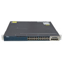 SWITCH CISCO WS-C3560X-24T-E 24x1GB 4xSFP 1xPSU 350W VLAN USZY