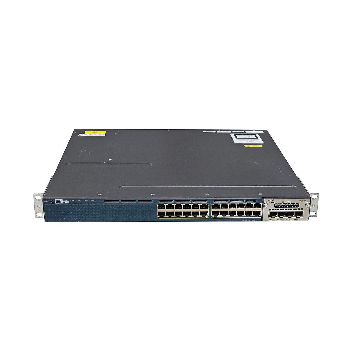 SWITCH CISCO WS-C3560X-24T-E 24x1GB 4xSFP 1xPSU 350W VLAN USZY