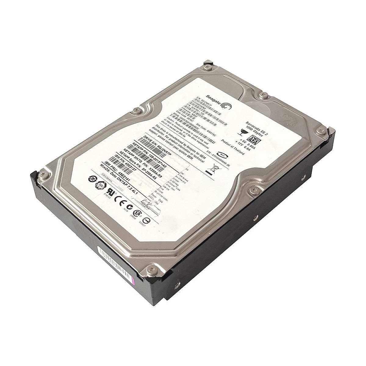 DYSK NETAPP IBM SEAGATE 1TB SATA 7.2K 3,5 9CA158-138 45E2137 108-00197