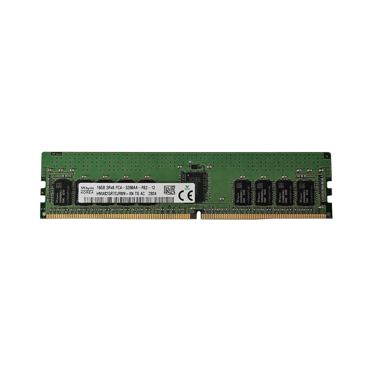 HYNIX 16GB 2Rx8 PC4-3200AA ECC REG HMA82GR7CJR8N-XN