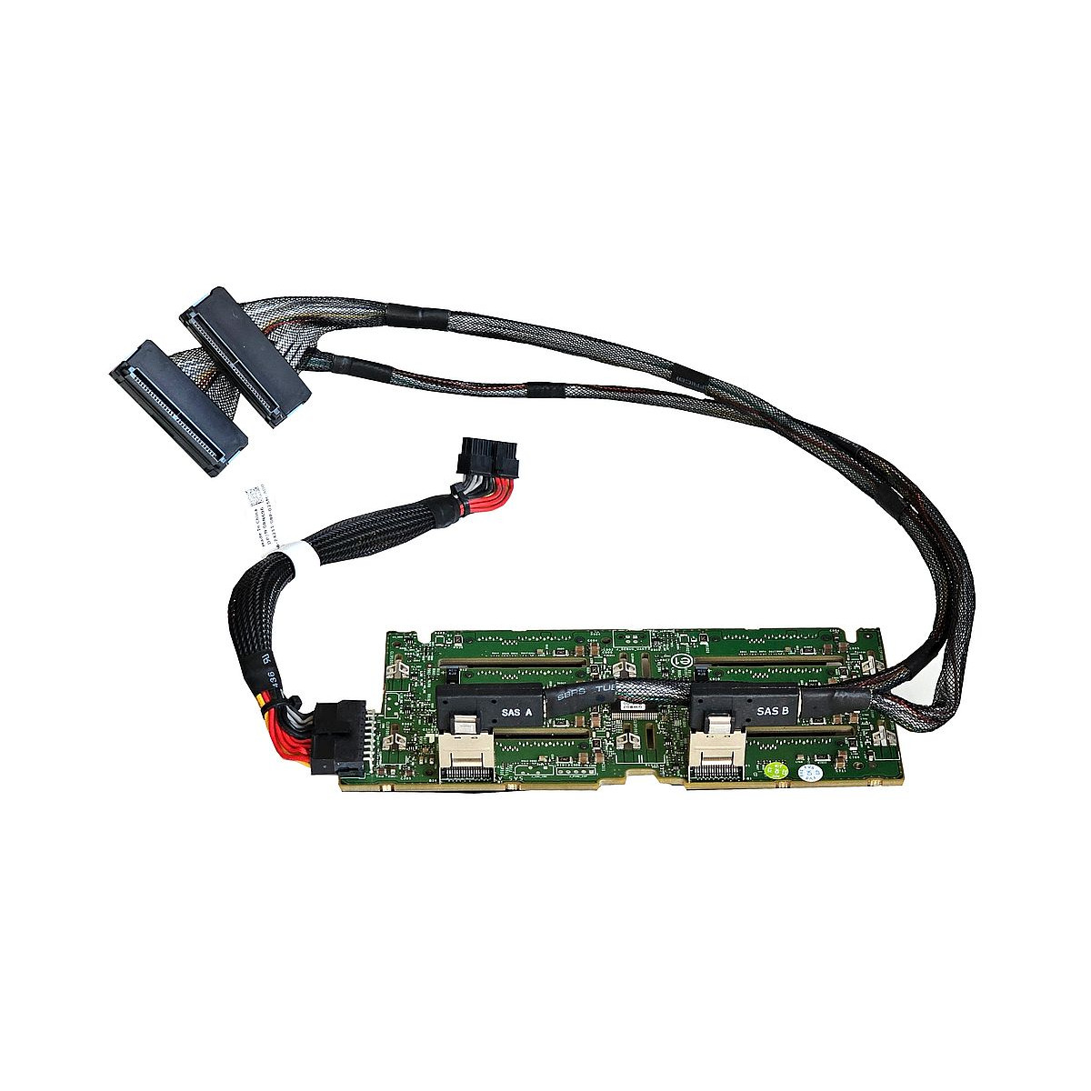 BACKPLANE 8x2,5 HDD DELL PE R710 0MX827 KABEL 0RN696 2xKABEL SAS 0WC7K9