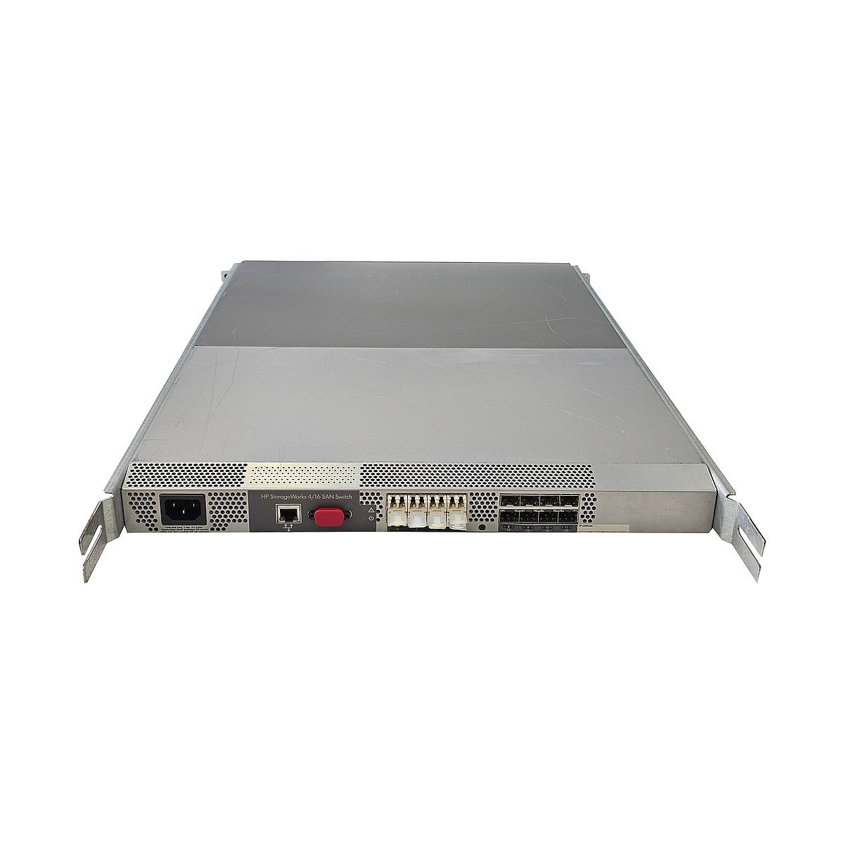SWITCH HP SAN 4/16 A7985A REV.0C 16x4GB SFP 8 PORTÓW AKTYWNYCH + GBIC