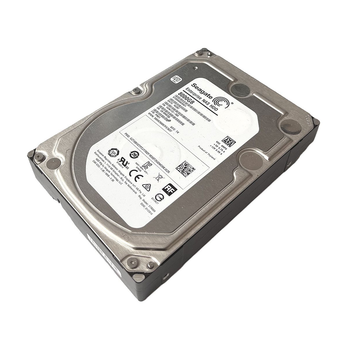 DYSK SEAGATE ENTERPRISE NAS HDD 8TB SAS 6G 7.2K 3,5 ST8000NE0001 1WN112-500