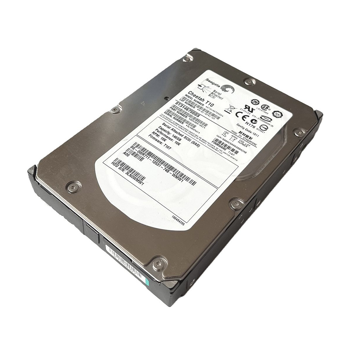 DYSK DELL SEAGATE 146GB SAS 15K 3,5 ST3146755SS 9DK066-051 0WR711