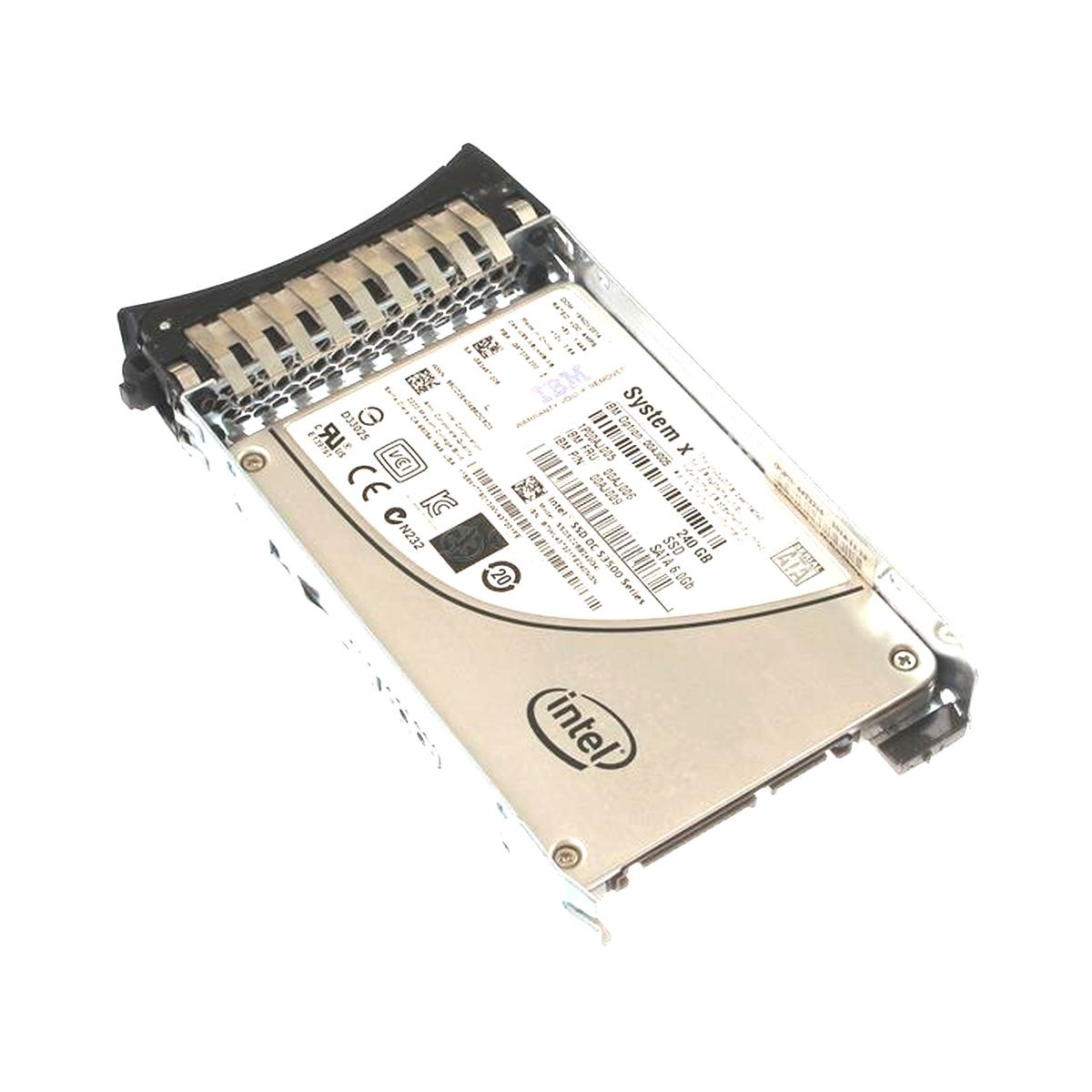DYSK IBM INTEL 240GB SSD SATA 6G 2,5 MLC RAMKA 00AJ006 00AJ009