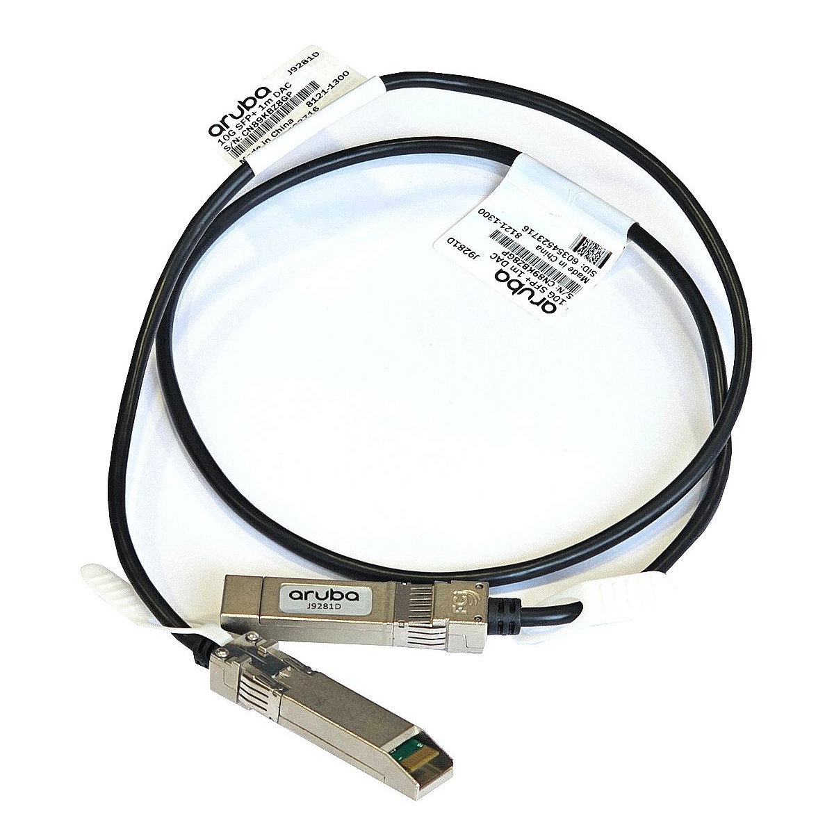 KABEL DAC HPE ARUBA 10GB SFP+ NA SFP+ 1M J9281D