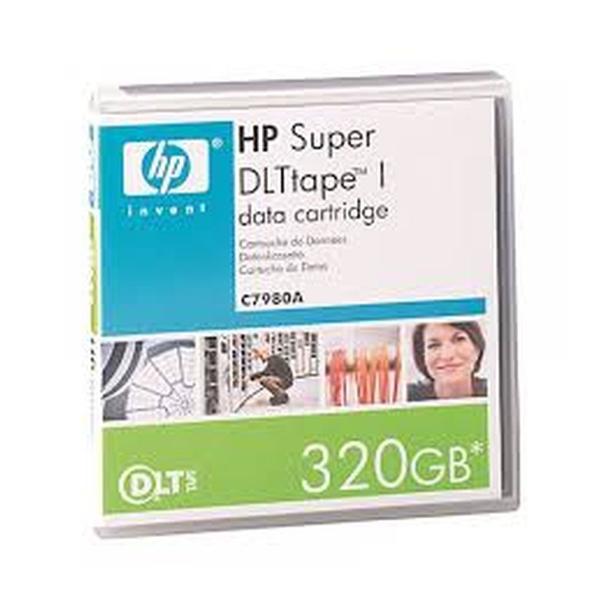HP SUPER DLTtape I DATA CARTRIDGE 320GB C7980A