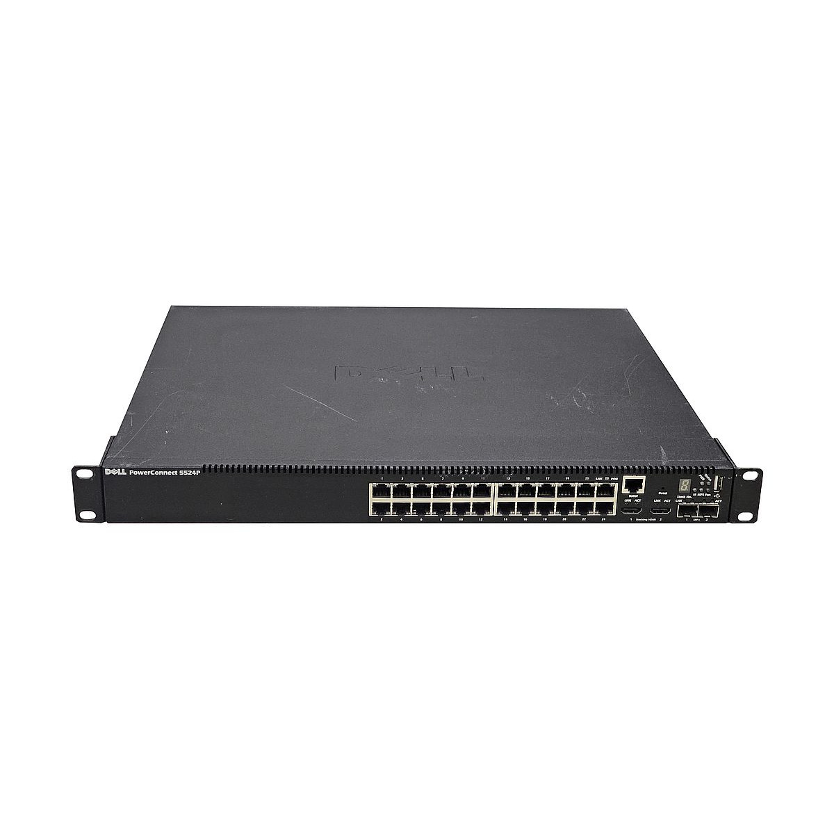 SWITCH DELL POWERCONNECT 5524P 24x1GB PoE 2xSFP+ 10GB VLAN USZY