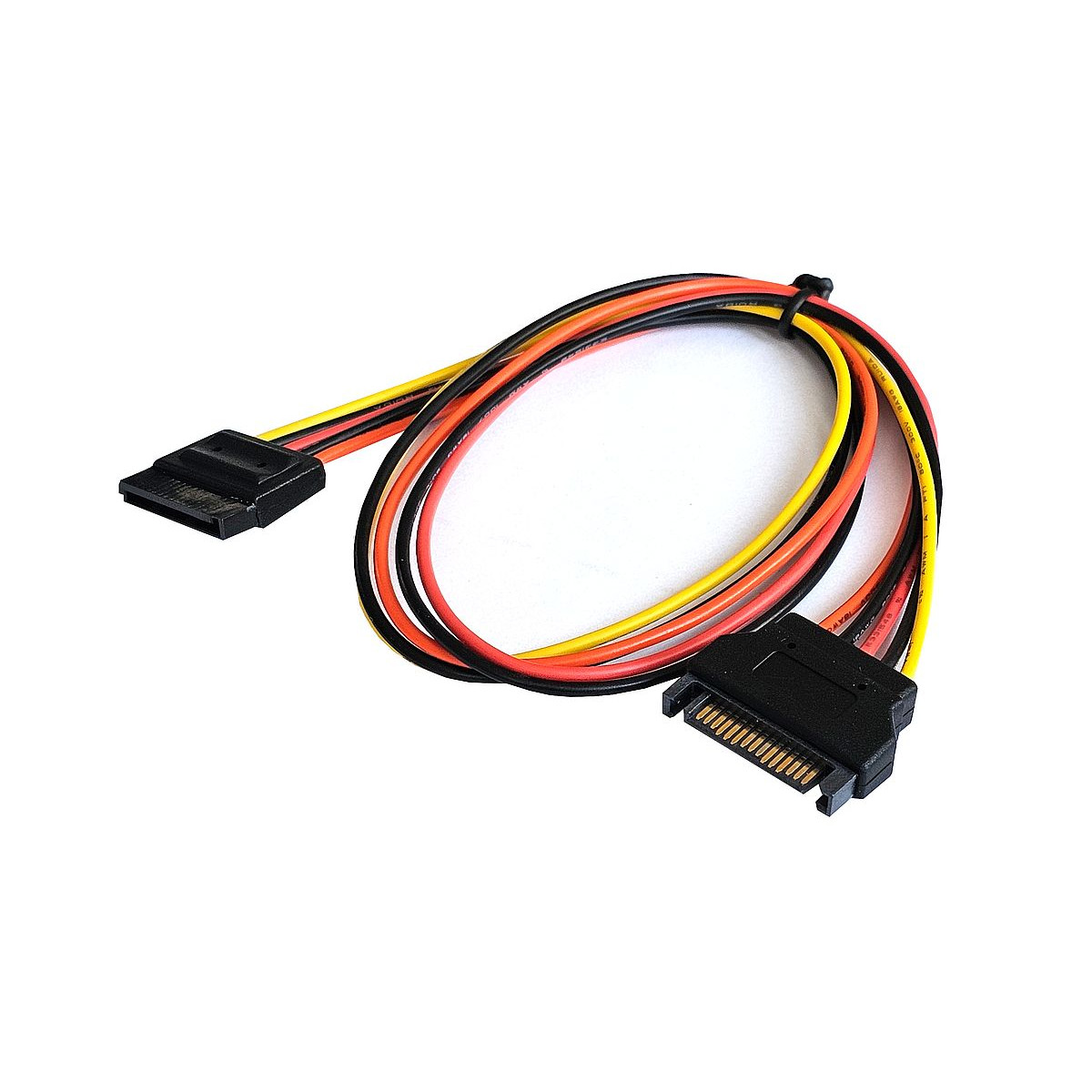 NOWY KABEL ZASILAJĄCY DELOCK SATA 15PIN ŻEŃSKI NA SATA 15PIN MĘSKI 50CM