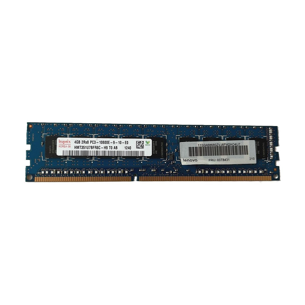 PAMIĘĆ LENOVO HYNIX 4GB 2Rx8 PC3-10600E ECC UDIMM HMT351U7BFR8C-H9 03T8431