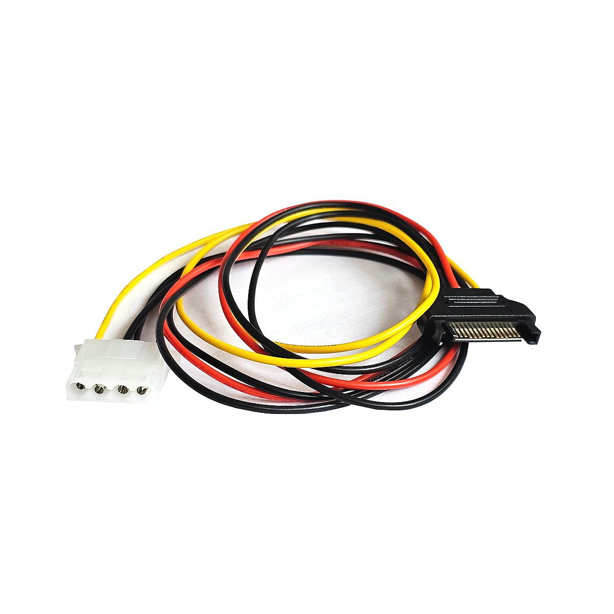 NOWY KABEL ZASILAJĄCY DELOCK MOLEX 4PIN NA 1xSATA 15PIN ŻEŃSKI 70CM 60138