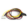 NOWY KABEL ZASILAJĄCY DELOCK MOLEX 4PIN NA 1xSATA 15PIN ŻEŃSKI 70CM 60138