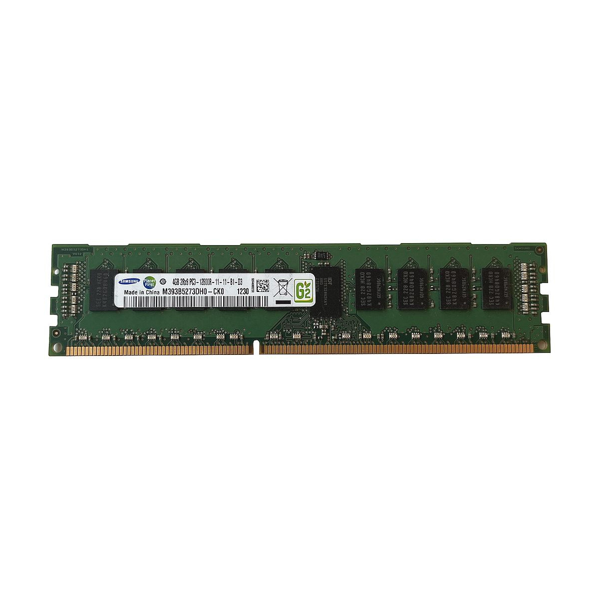 PAMIĘĆ RAM SAMSUNG 4GB 2Rx8 PC3-12800R ECC REG M393B5273DH0-CK0