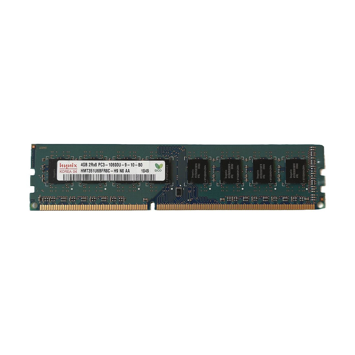 PAMIĘĆ RAM HYNIX 4GB 2Rx8 PC3-10600U NON ECC UDIMM HMT351U6BFR8C-H9