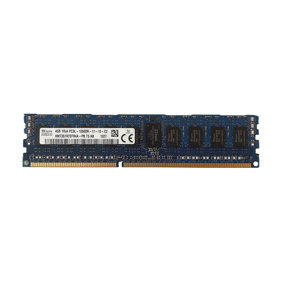 PAMIĘĆ RAM HYNIX 4GB 1Rx4 PC3L-12800R ECC REG HMT351R7EFR4A-PB