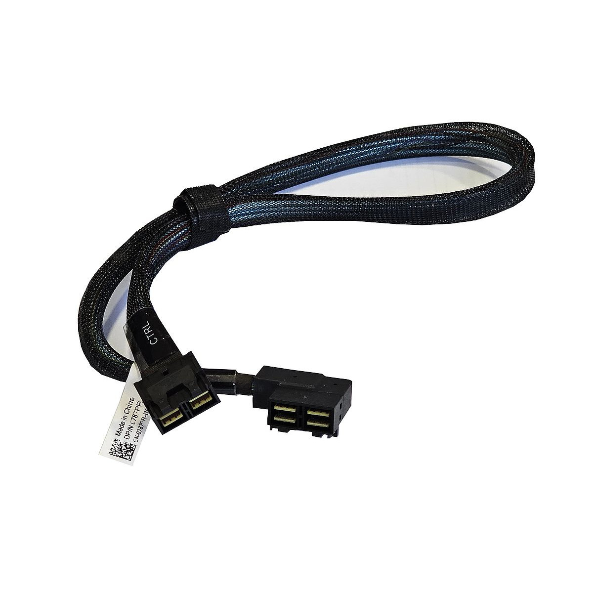 KABEL 2xMINI SAS SFF-8643 NA 2xMINI SAS SFF-8643 KĄTOWY DELL R740XD 0787PR