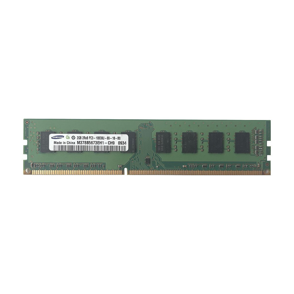 PAMIĘĆ RAM SAMSUNG 2GB 2Rx8 PC3-10600U NON ECC UDIMM M378B5673EH1-CH9