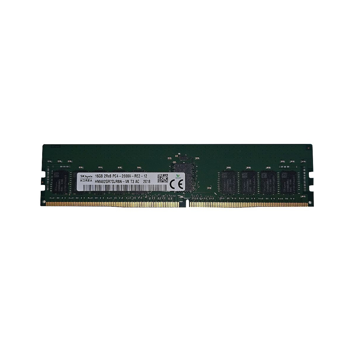 HYNIX 16GB 2Rx8 PC4-2666V ECC REG CL19 1.2V HMA82GR7DJR8N-VK