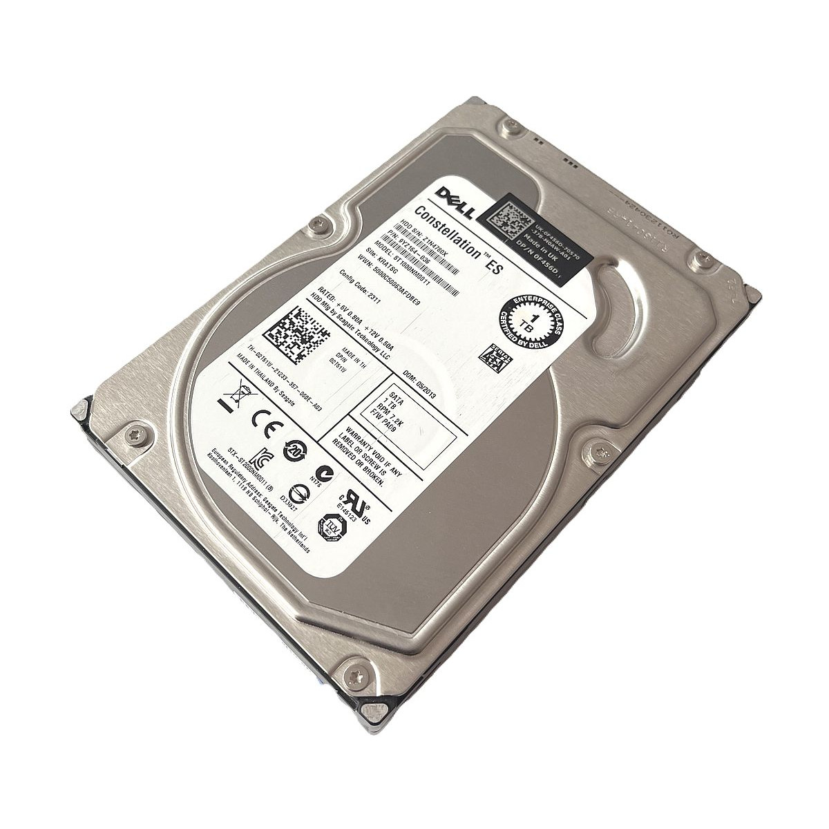 DYSK DELL SEAGATE 1TB SATA 6G 7.2K 3,5 ST1000NM0011 9YZ164-036 02T51W