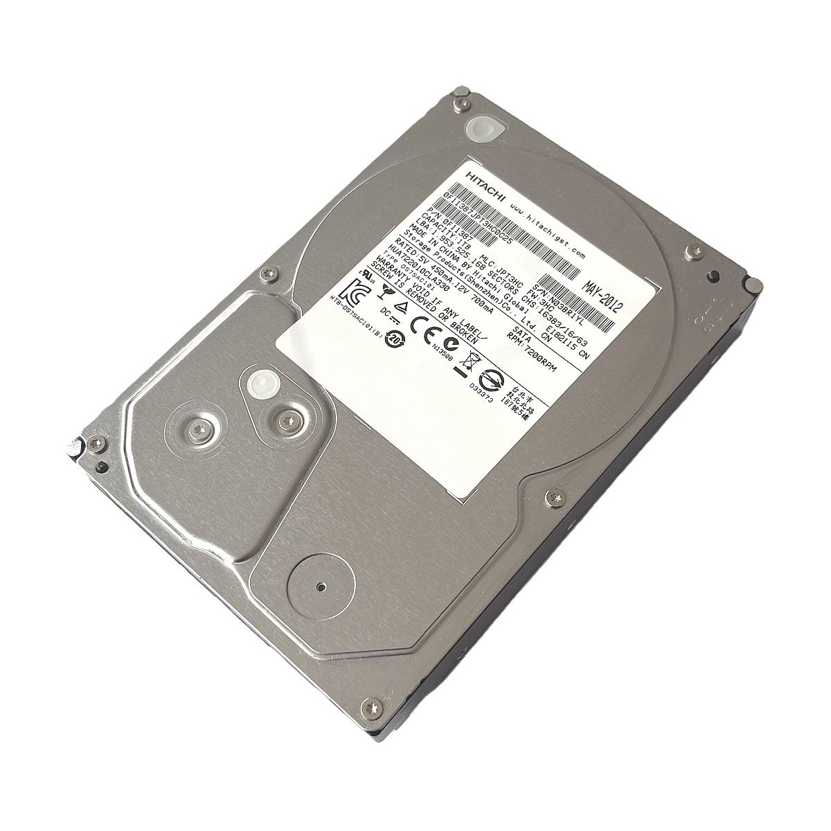 DYSK HITACHI 1TB SATA 6G 7.2K 3,5 HUA722010CLA330 0F11387