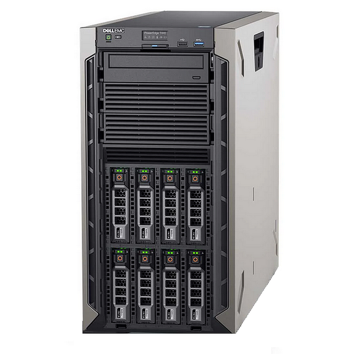 WINDOWS 2025 25CAL+DELL T440 10-CORE SILVER 64GB 2x512GB SSD 2x2TB SAS H330