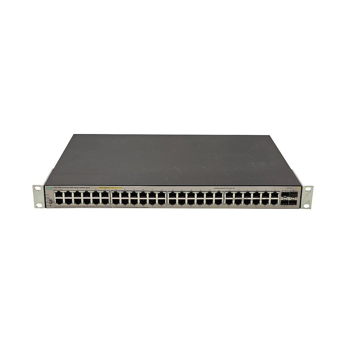 ZARZĄDZANY SWITCH HP 1820-48-POE+ 370W 48x1GB 24xPoE+ 4xSFP VLAN USZY