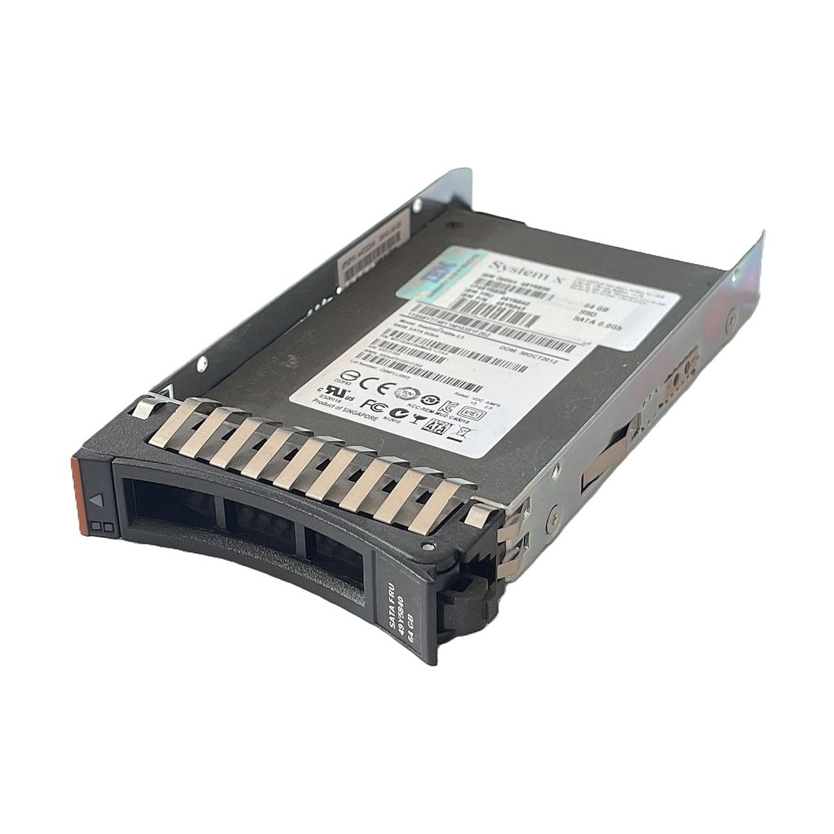 DYSK IBM MICRON REALSSD P400e 64GB SSD SATA 6G 2,5 MLC 49Y5843 49Y5840