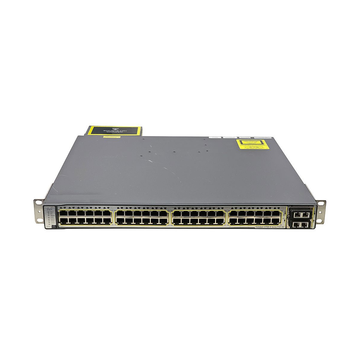SWITCH CISCO WS-C3750E-48PD-SF 48x1GB PoE 2xPORT X2 10GB VLAN USZY