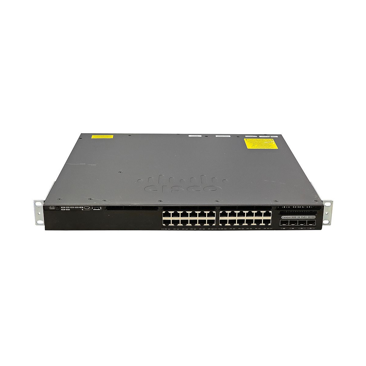 SWITCH CISCO WS-C3650-24PD-L 24x1GB POE+ 2xSFP 2x10GB SFP+ 1xPSU VLAN