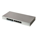 ZARZĄDZALNY SWITCH ZYXEL GS1200-8HP v2 8x1GB 4xPoE+ VLAN ZASILACZ