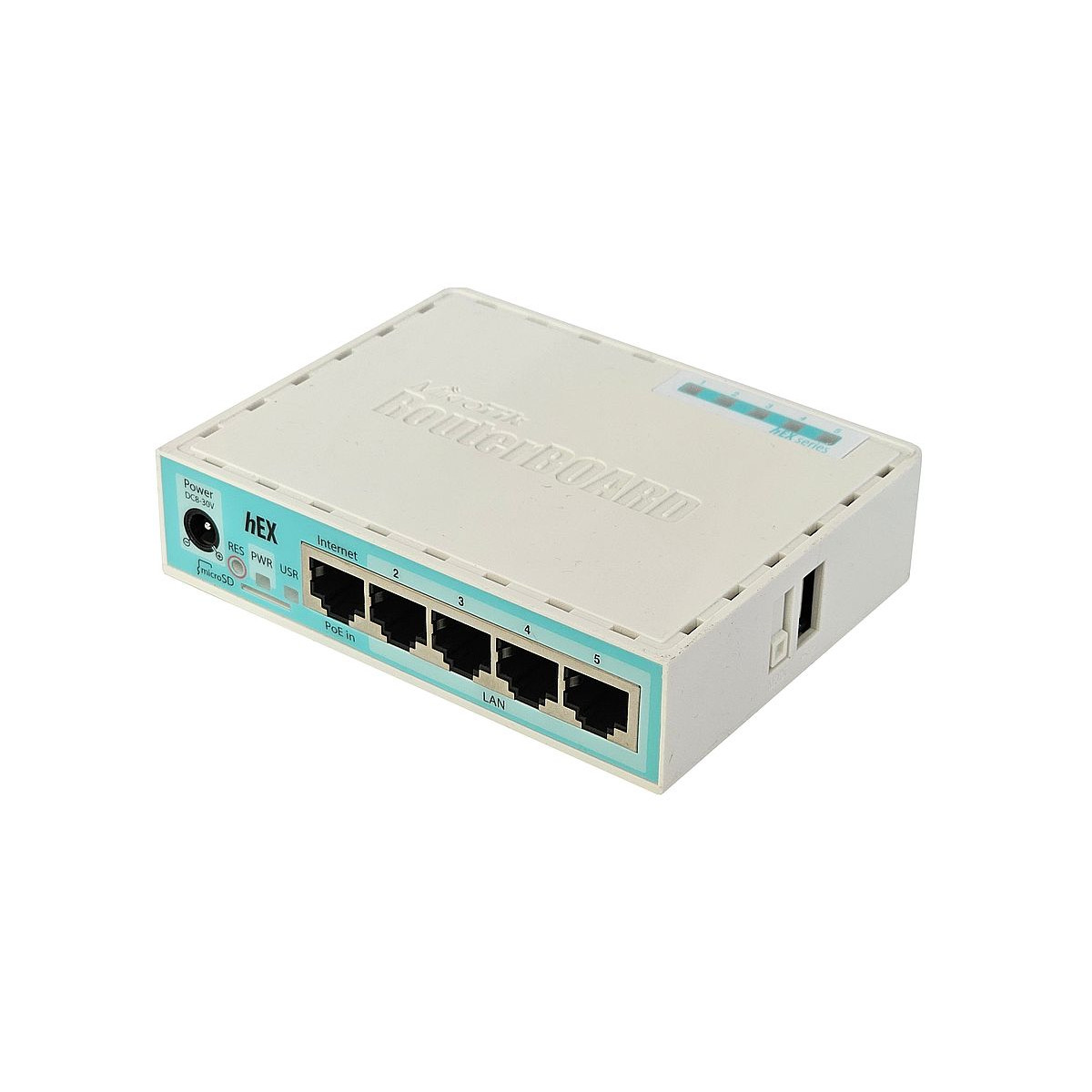 ROUTER MIKROTIK ROUTERBOARD HEX RB750Gr3 5x1GB 1xPoE USB 450Mbps ZASILACZ