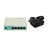 ROUTER MIKROTIK ROUTERBOARD HEX RB750Gr3 5x1GB 1xPoE USB 450Mbps ZASILACZ