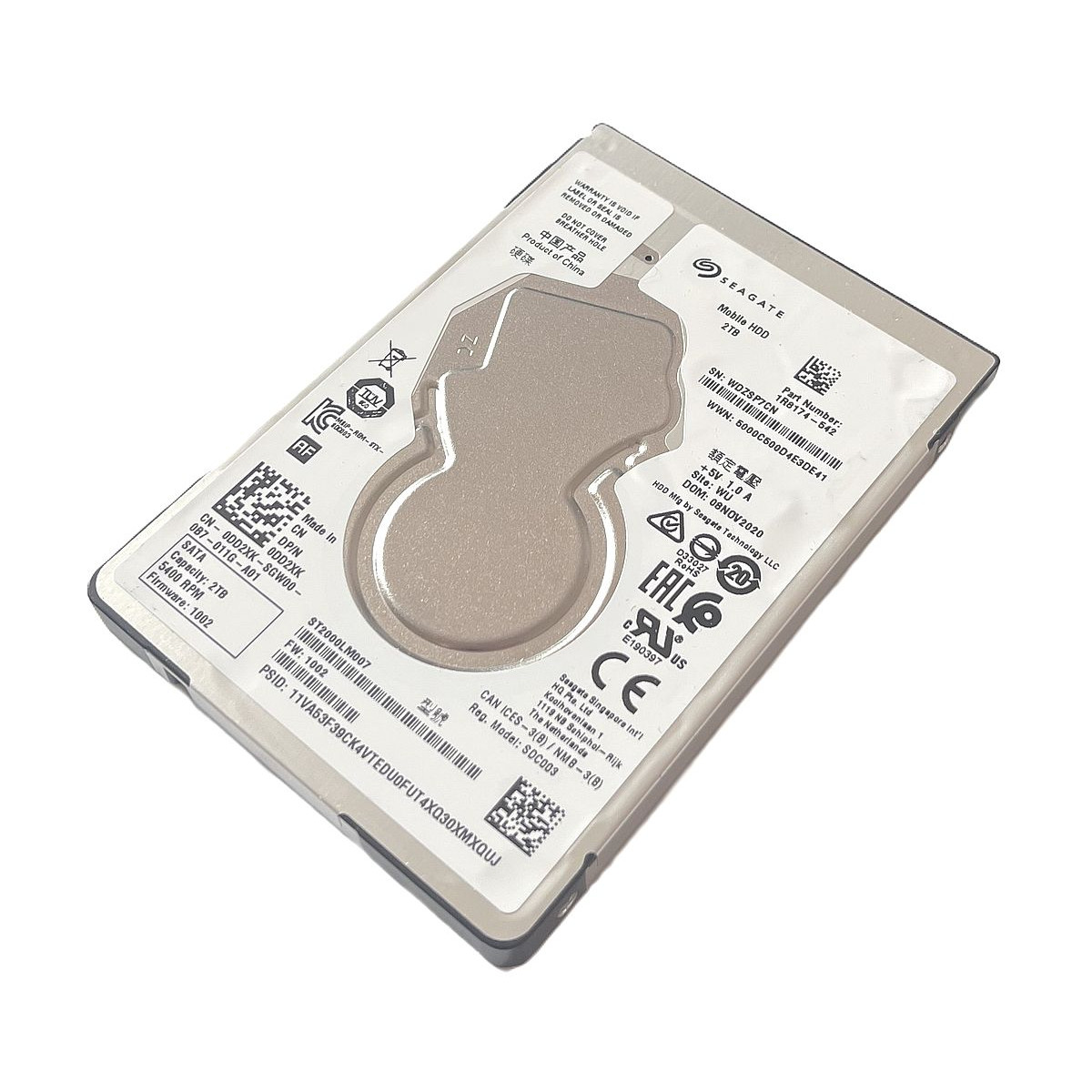 DYSK DELL SEAGATE 2TB SATA 6G 5.4K 2,5 ST2000LM007 1R8174-542 0DD2XK