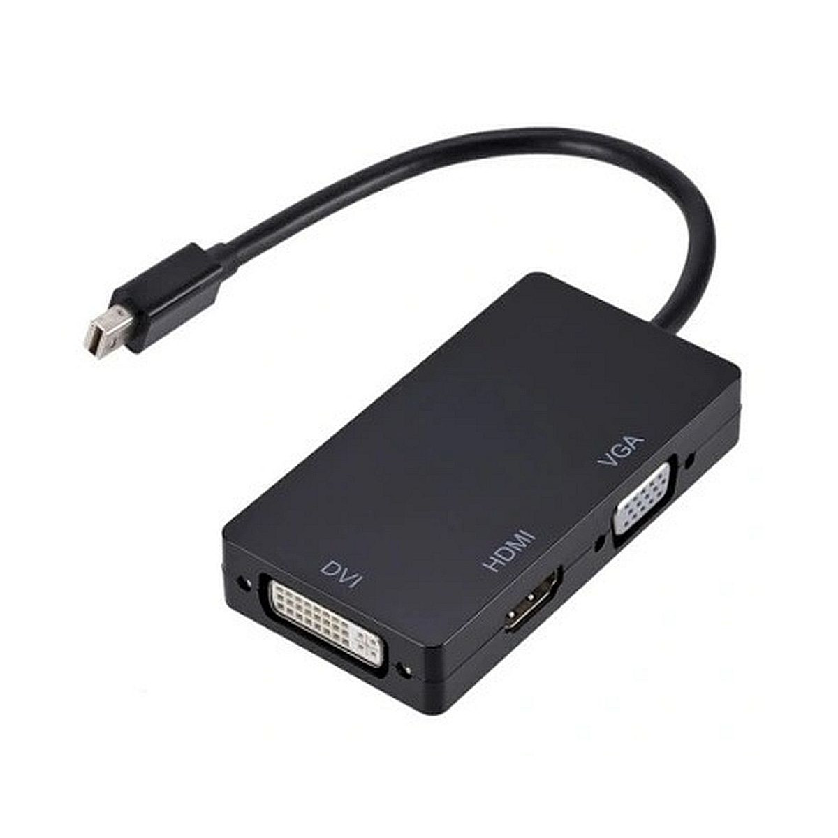NOWY ADAPTER DIGITUS 1xMINI DISPLAYPORT NA 1xDVI 1xHDMI 1xVGA FULL HD 0.2M
