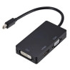 NOWY ADAPTER DIGITUS 1xMINI DISPLAYPORT NA 1xDVI 1xHDMI 1xVGA FULL HD 0.2M