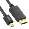 NOWY KABEL UNITEK DISPLAYPORT NA MINI-DISPLAYPORT 3M Y-C612BK