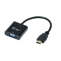 NOWY ADAPTER KONWENTER PRZEJŚCIÓWKA I-TEC 1xHDMI NA 1xVGA D-SUB HDMI2VGAADA
